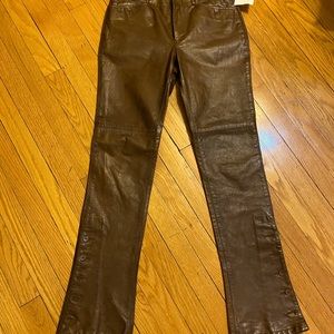 Ralph Lauren leather pants
